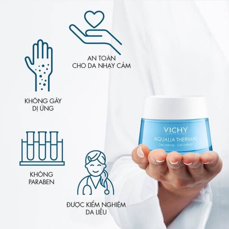 Hiệu quả của AQUALIA THERMAL REHYDRATING GEL CREAM
