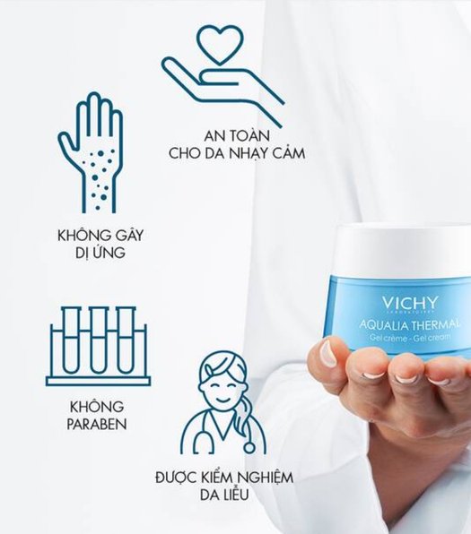 Hiệu quả của AQUALIA THERMAL REHYDRATING GEL CREAM