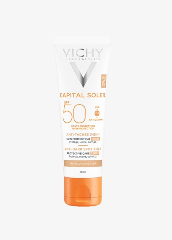 Kem chống nắng giảm thâm nám CAPITAL SOLEIL TINTED ANTI-DARK SPOTS