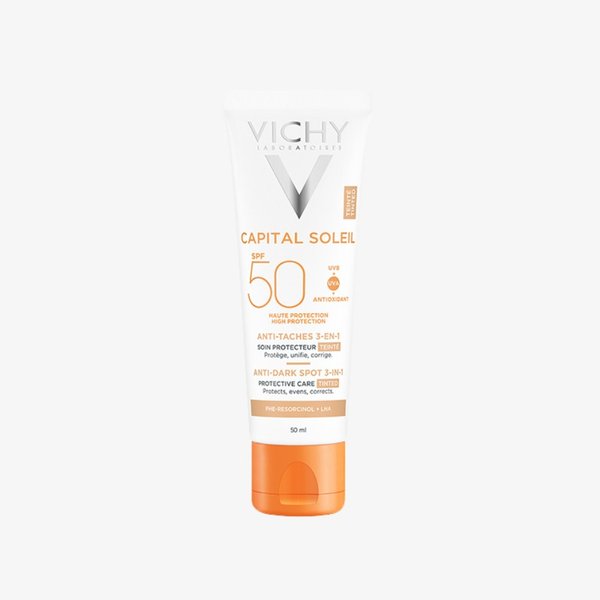 Kem chống nắng giảm thâm nám CAPITAL SOLEIL TINTED ANTI-DARK SPOTS