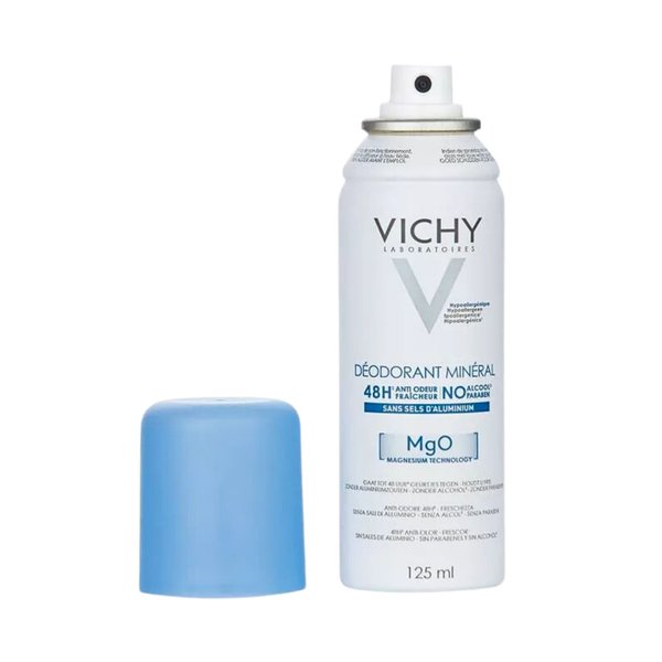 Xịt Khử Mùi Vichy DEODORANT MINERAL 48 Hour Anti Odor