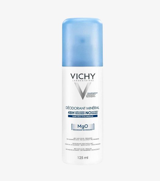 Xịt Khử Mùi Khô Thoáng Vichy DEODORANT MINERAL 48 Hour Anti Odor