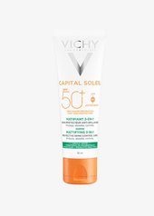 CAPITAL SOLEIL MATTIFYING 3IN1 SPF 50 NEW
