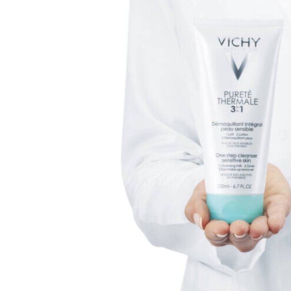 SỮA RỬA MẶT BA TÁC DỤNG CHO DA NHẠY CẢM VICHY PURETÉ THERMALE