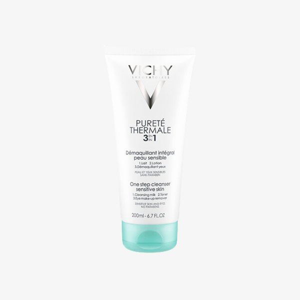 Sữa rửa mặt 3 tác dụng cho da nhạy cảm Vichy Purete Thermal
